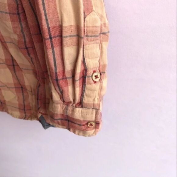 Men's True Grit Plaid Long Sleeve Button Down Shirt - Picture 6 of 8